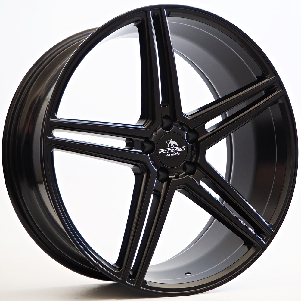 Forzza Wheels BOSAN 21x9 ET30 5x120 Satin Black