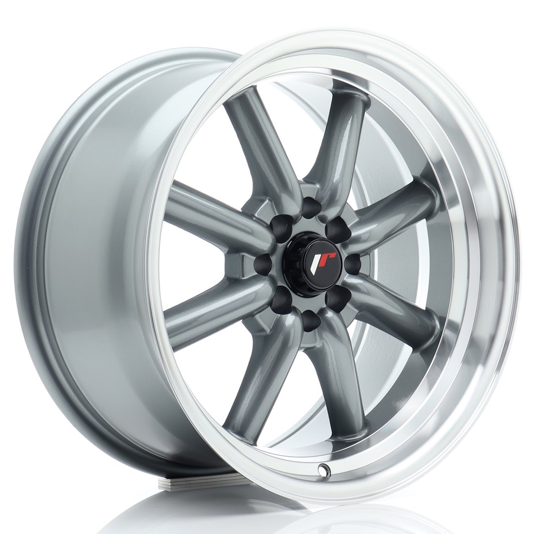Japan Racing JR19 17x9 ET10 4x100/114.3 Gun Metal