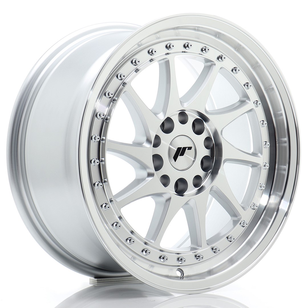 Japan Racing JR26 17x8 ET35 5x100/114.3 Silver Machined Face