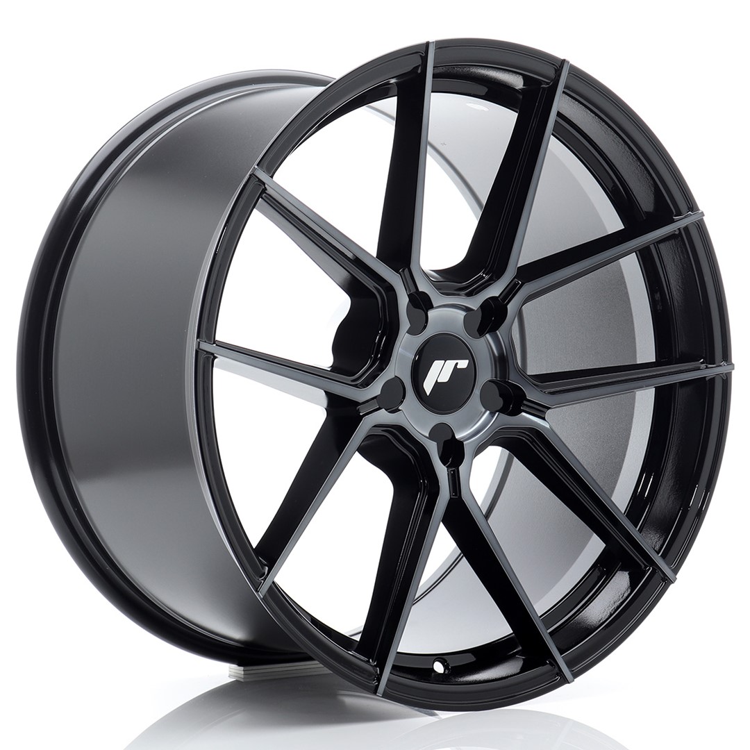 Japan Racing JR30 20x10.5 ET15-45 Blank (5H) Black Machined Tinted Face
