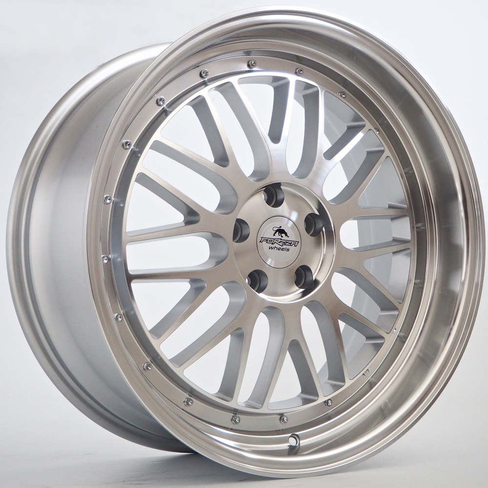 Forzza Wheels SPOT 20x9 ET30 5x120 Argent Face Usiné