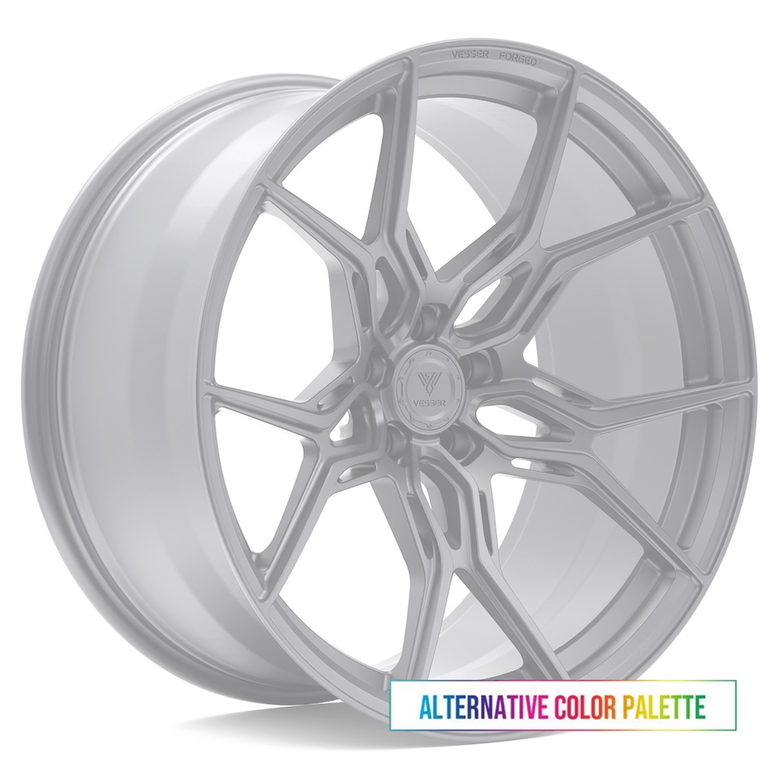 Vesser VSR3 22x9.5 ET4-35 Custom Finish (ET, LK und Farbe frei wählbar)