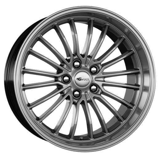 Brock B24GP 20x10.5 ET30 5x112 Chromsilber Horn-Poliert (CSSHP)