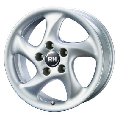 RH Alurad AH Turbo in Sport Silber Lackier Farbe