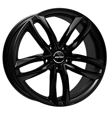 GMP ATOM 17x7.5 ET28 5x112 Glossy Black