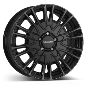 Dezent KE BLACK 16x6.5 ET65 5x130 Black