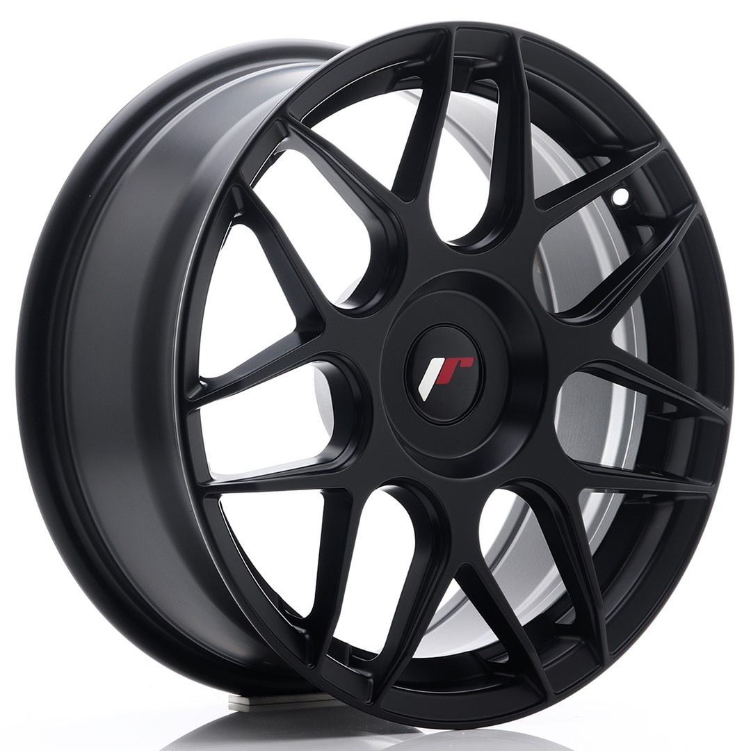 Japan Racing JR18 17x7 ET20-40 Blank Matt Black