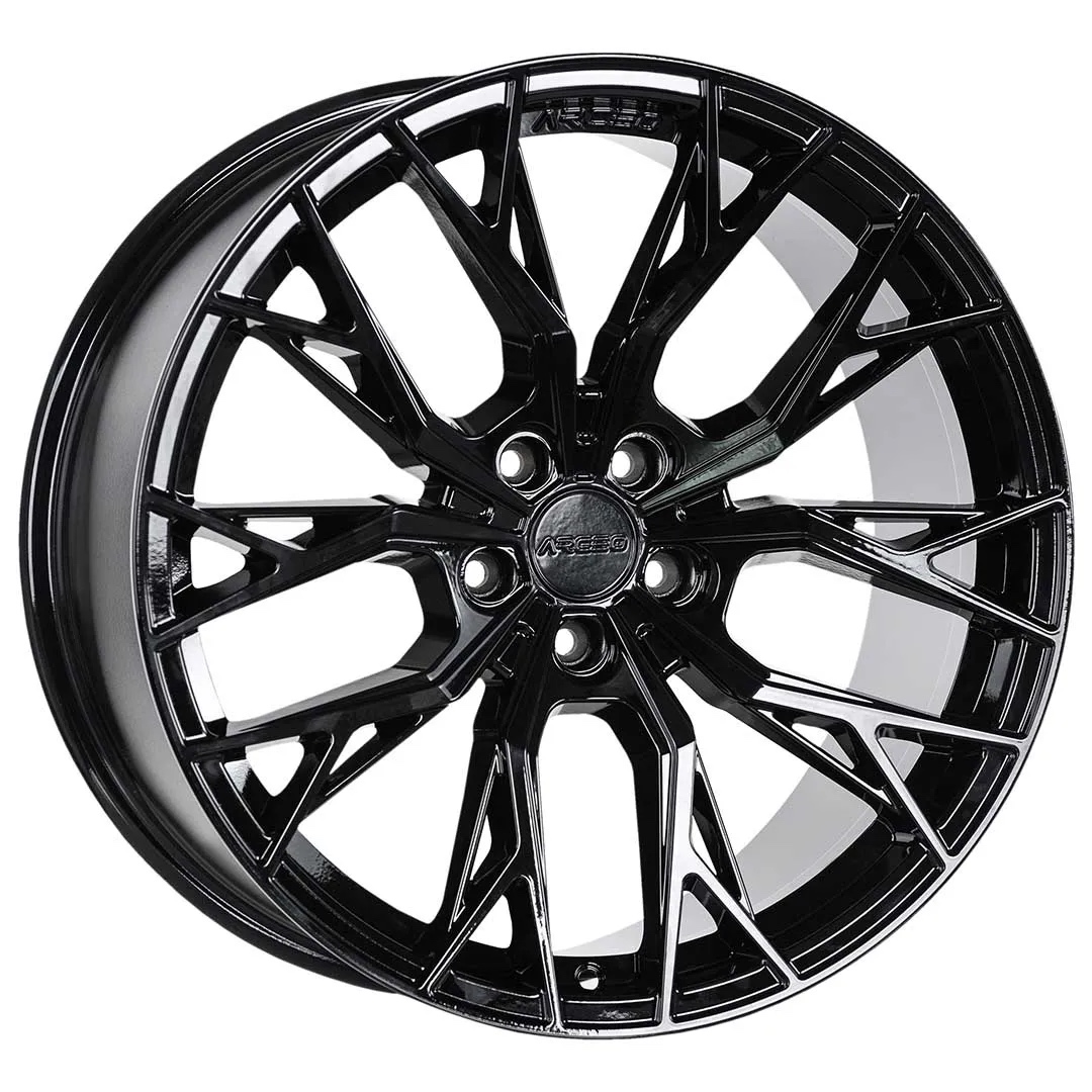 Arceo ROMA 20x10 ET40 5x114.3 Nero Lucido
