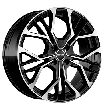 GMP MATISSE 15x5.5 ET35 4x100 Black Diamond