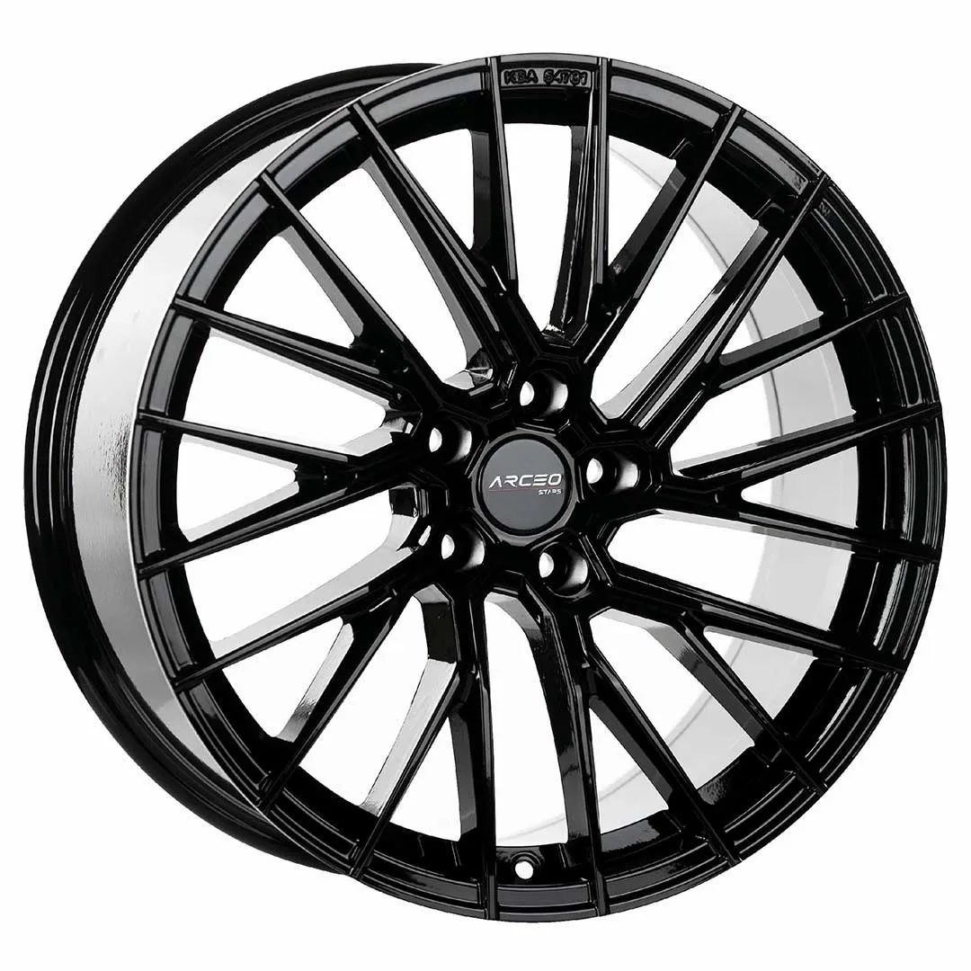 Arceo Stars ASW02 19x8.5 ET45 5x112 Black