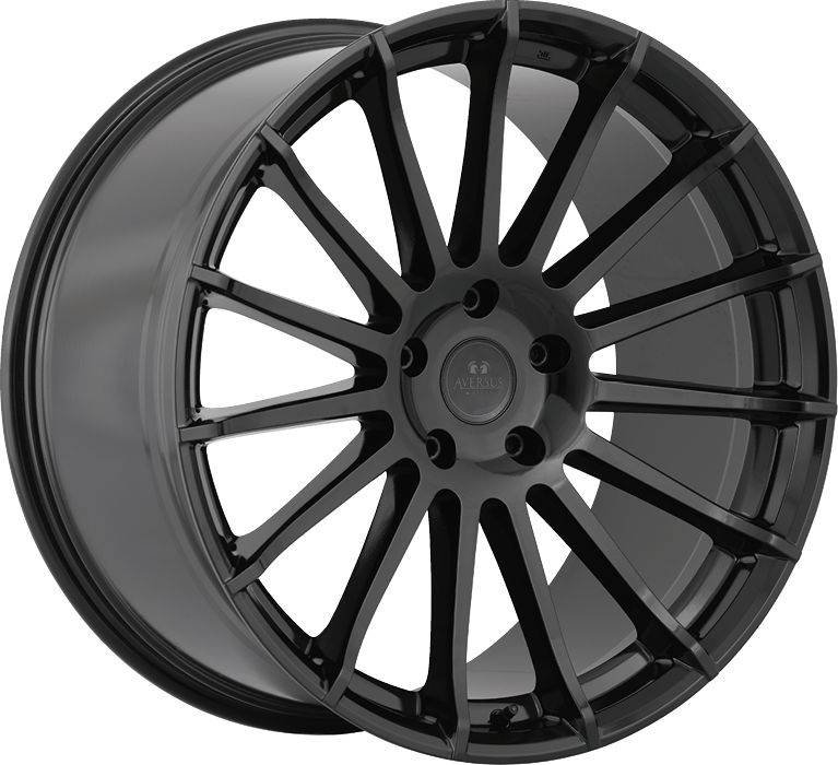 Aversus BASTARD 22x9.5 ET56 5x130 Glanz-Schwarz