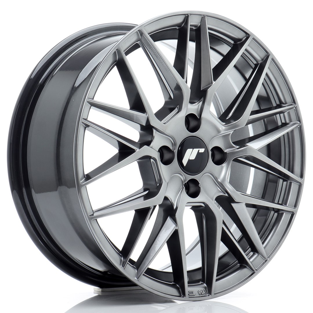 Japan Racing JR28 16x7 ET25 4x100 Hyper Black
