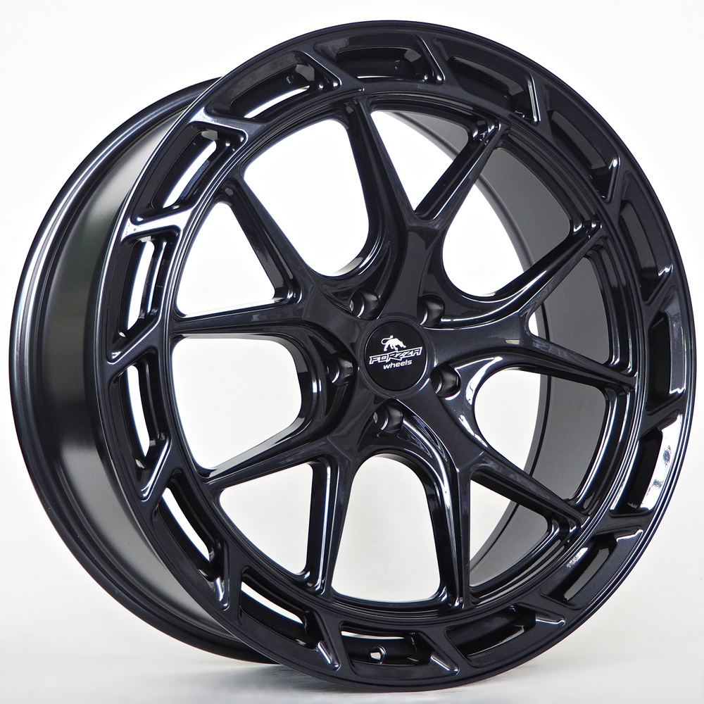Forzza Wheels SATURN 22x9.5 ET37 5x112 Black Magic