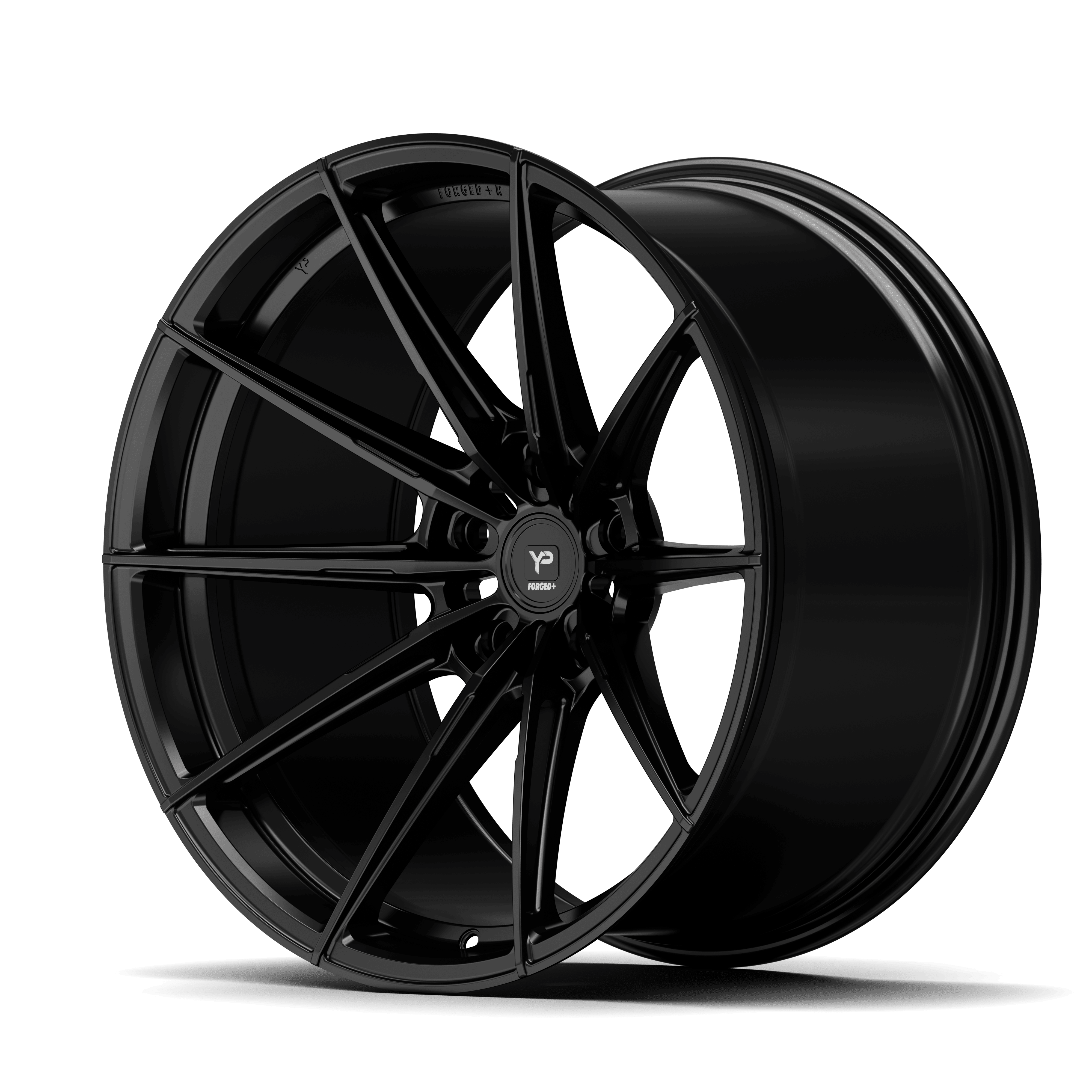 Yido YP-RS2 Forged+R 21x12 ET36 5x112 Satin Black