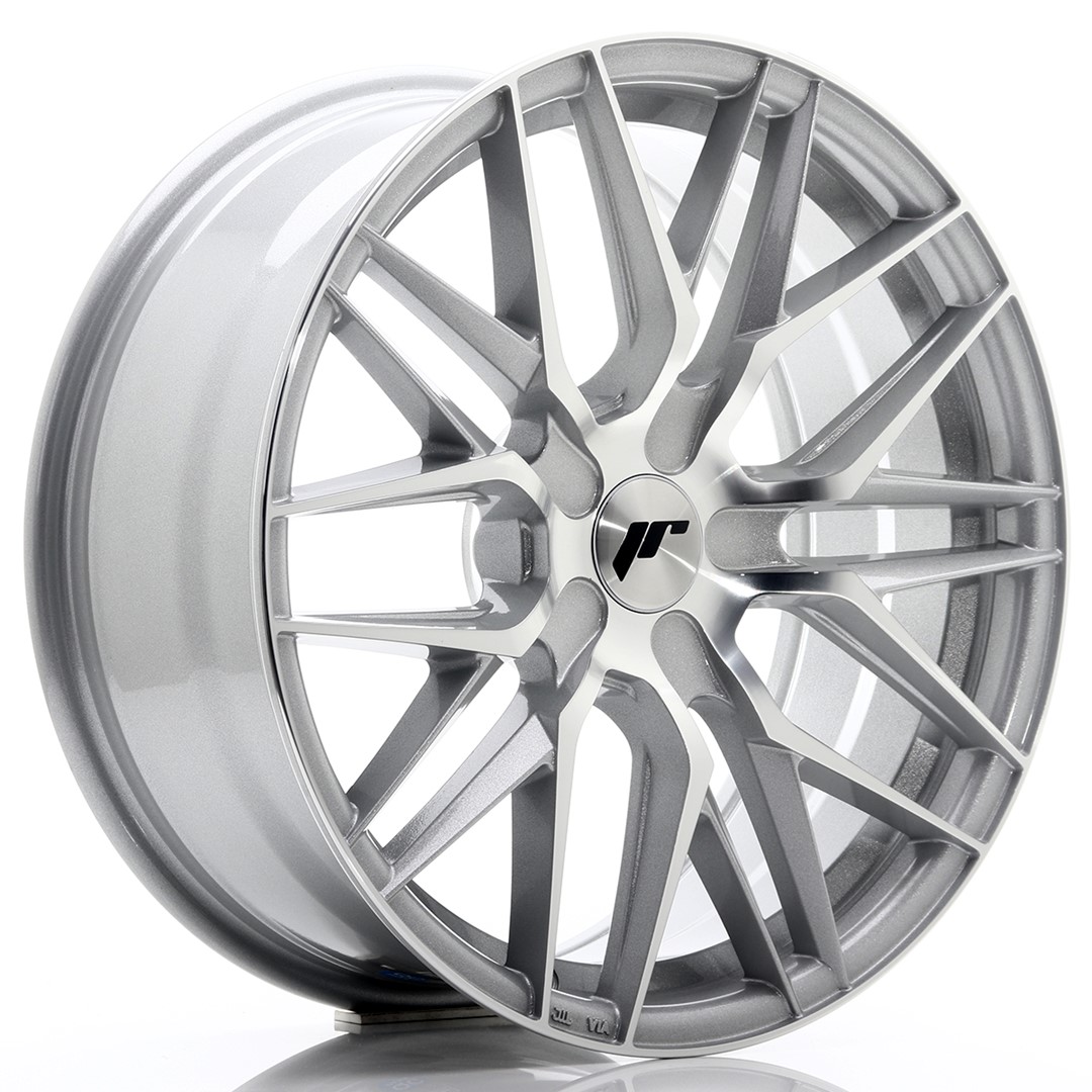 Japan Racing JR28 18x7.5 ET20-40 Silver Machined Face (ET and PCD freely selectable)