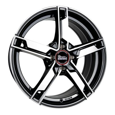 MAM W4 in Black Front Polish Farbe