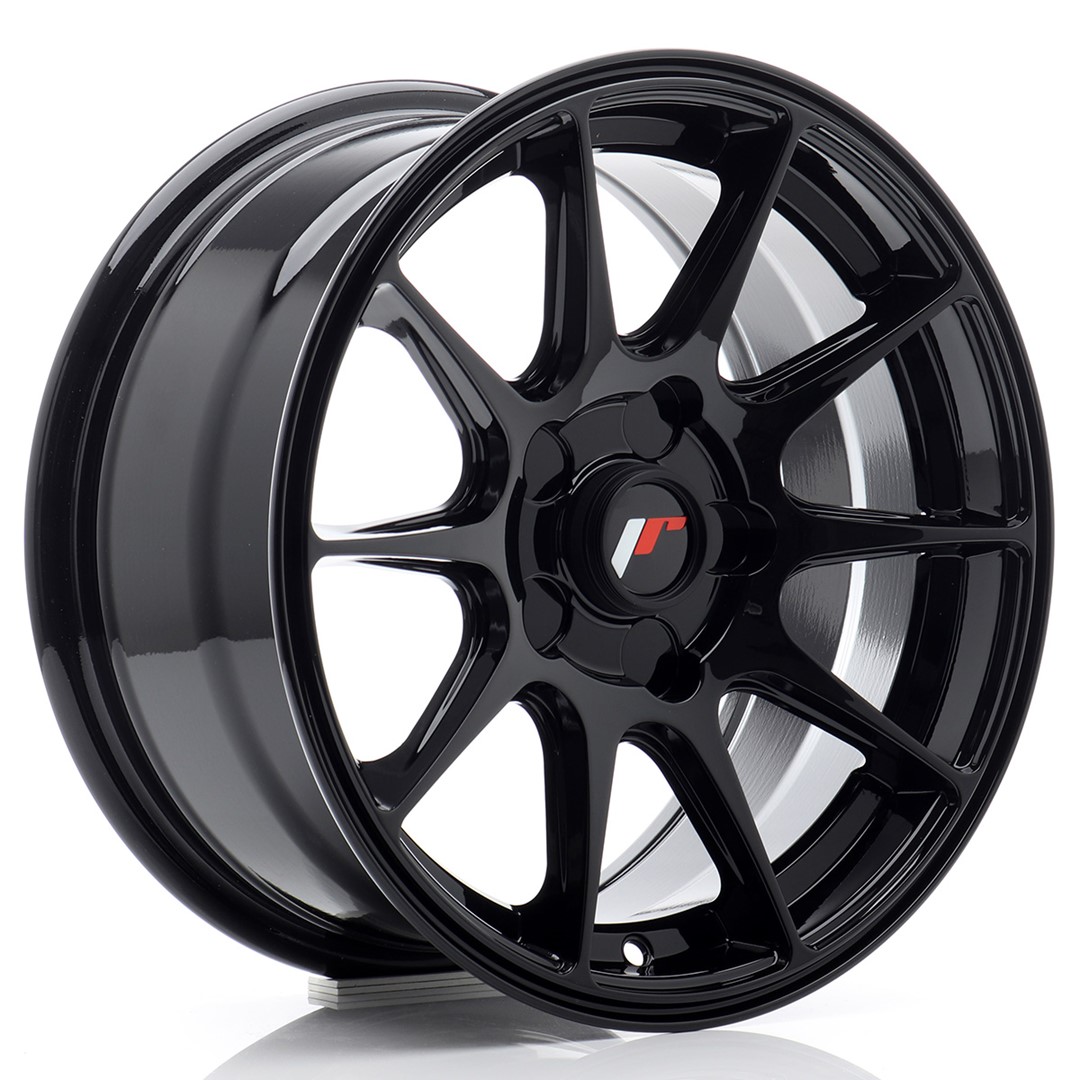 Japan Racing JR11 15x7 ET30 Blank (5H) Gloss Black
