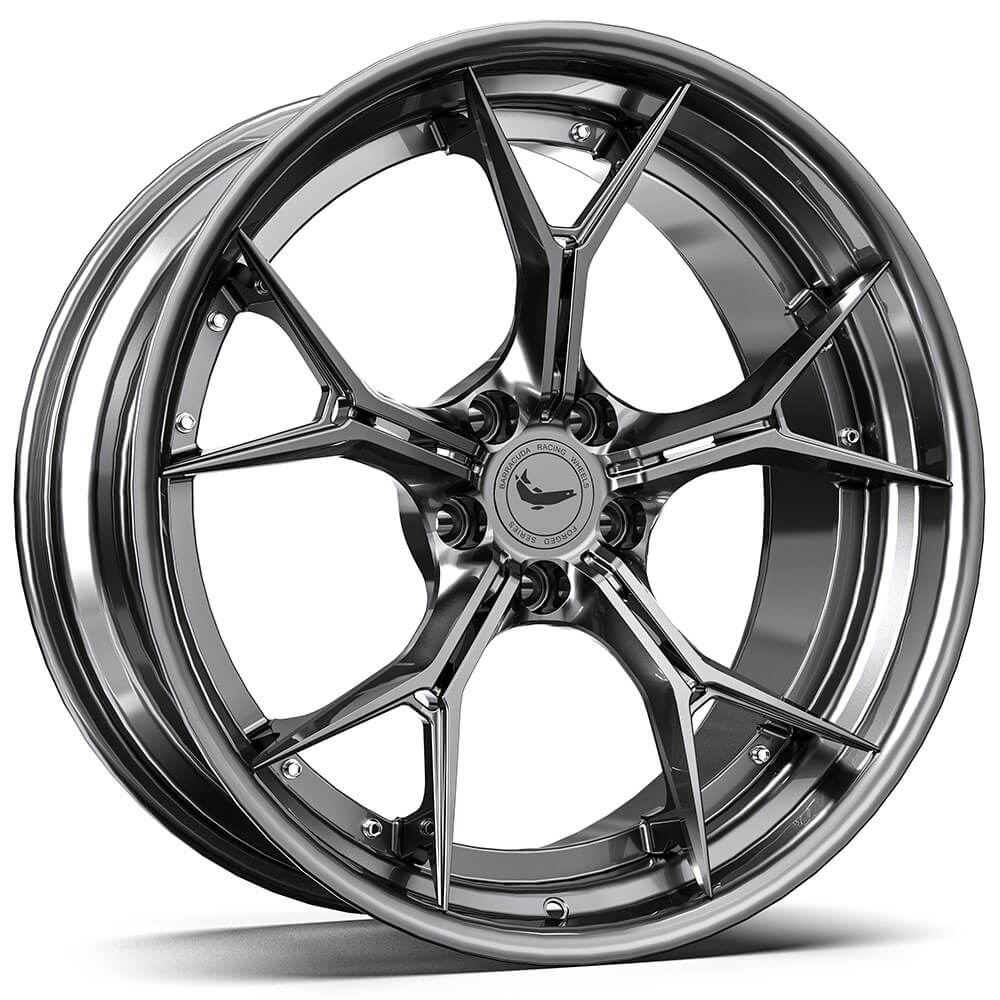 Barracuda Forged F08 24x14 ET, LK und Farbe frei wählbar 3