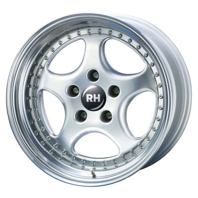 RH Alurad P Rad in Silber Horn Hochgl. Pol. Farbe