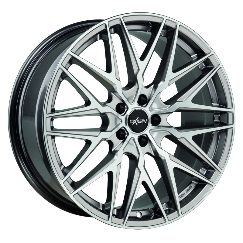 Oxigin 25 OXCROSS 20x9 ET35 5x112 Hyper Silver Polish