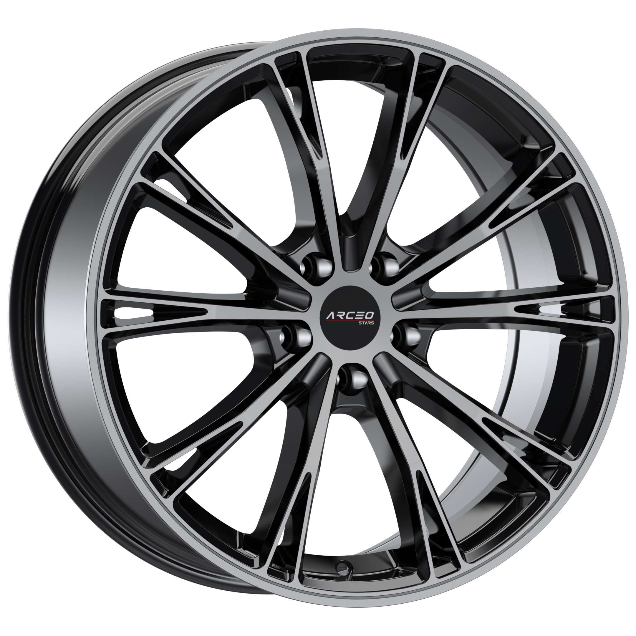 Arceo STARS ASW01 20x8.5 ET45 5x112 Black Tint