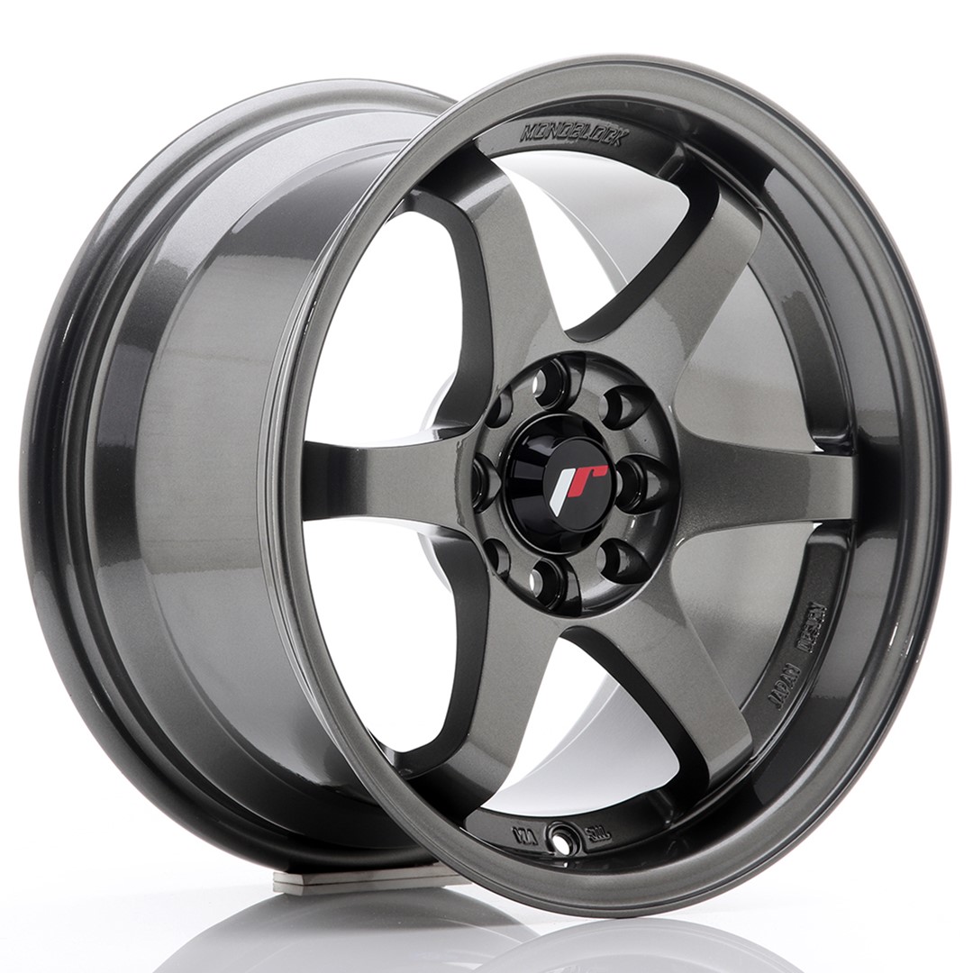 Japan Racing JR3 15x8 ET25 4x100/108 Gris Anthracite