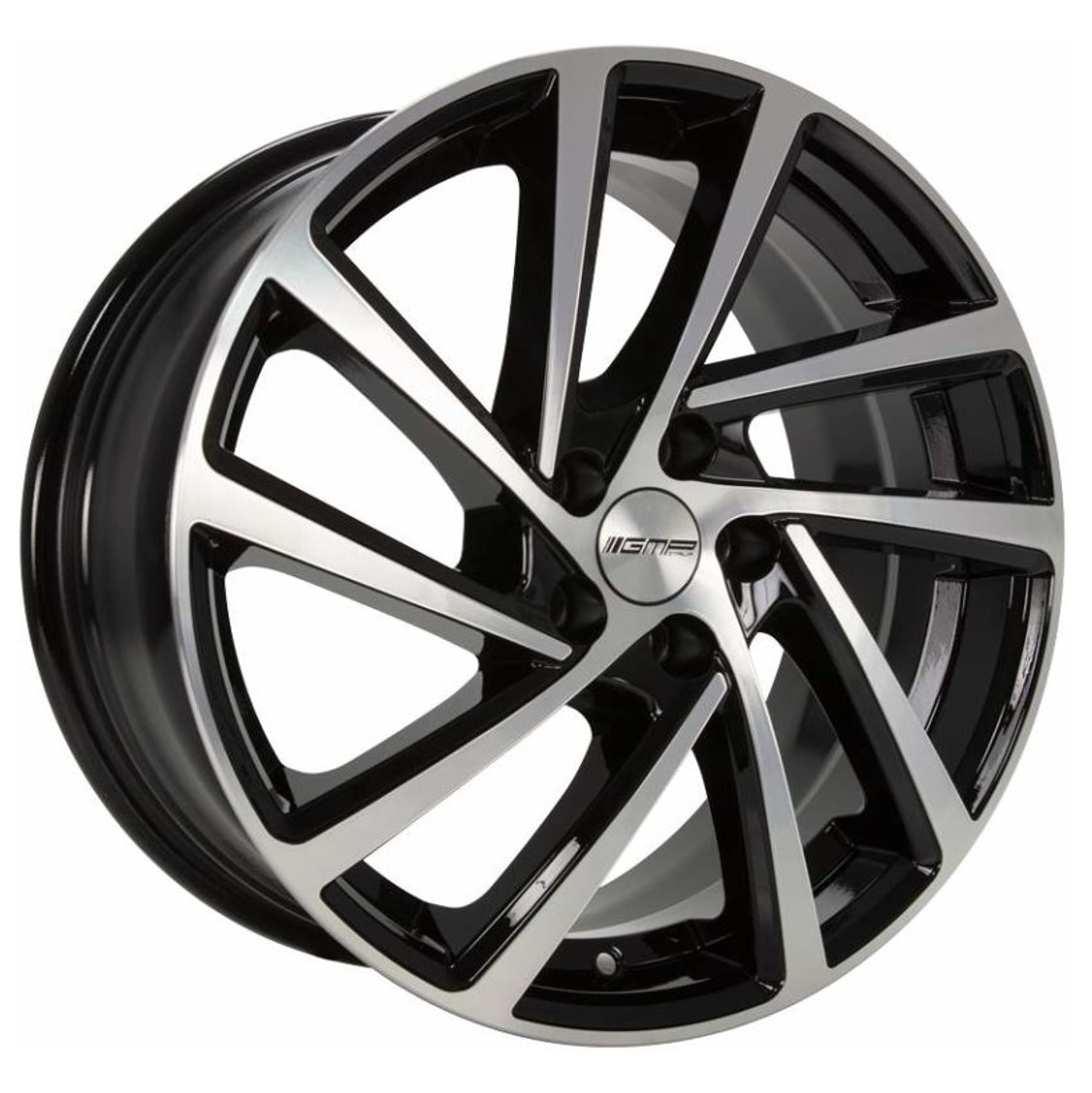 GMP WONDER 19X8 ET45 5X112 BLACK DIAMOND