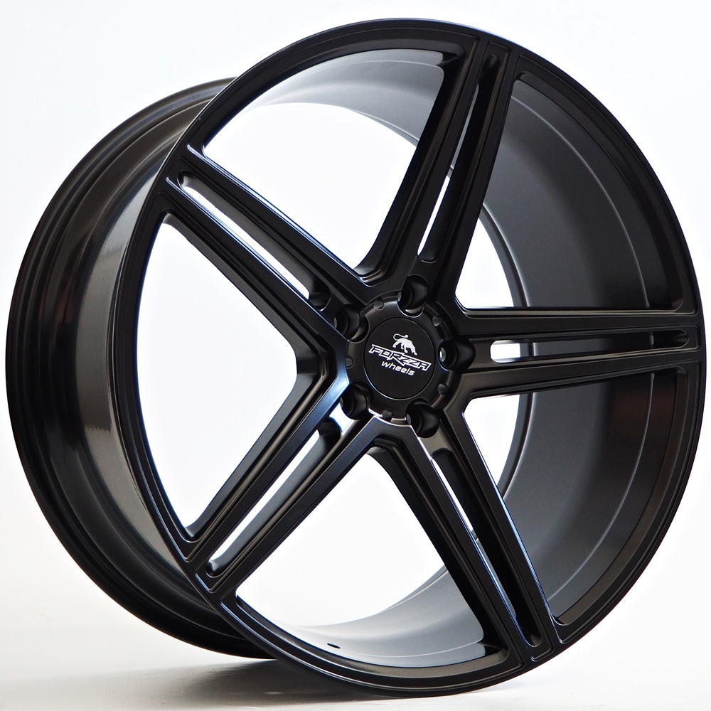 Forzza Wheels BOSAN 21x10.5 ET38 5x112 Nero Satinato