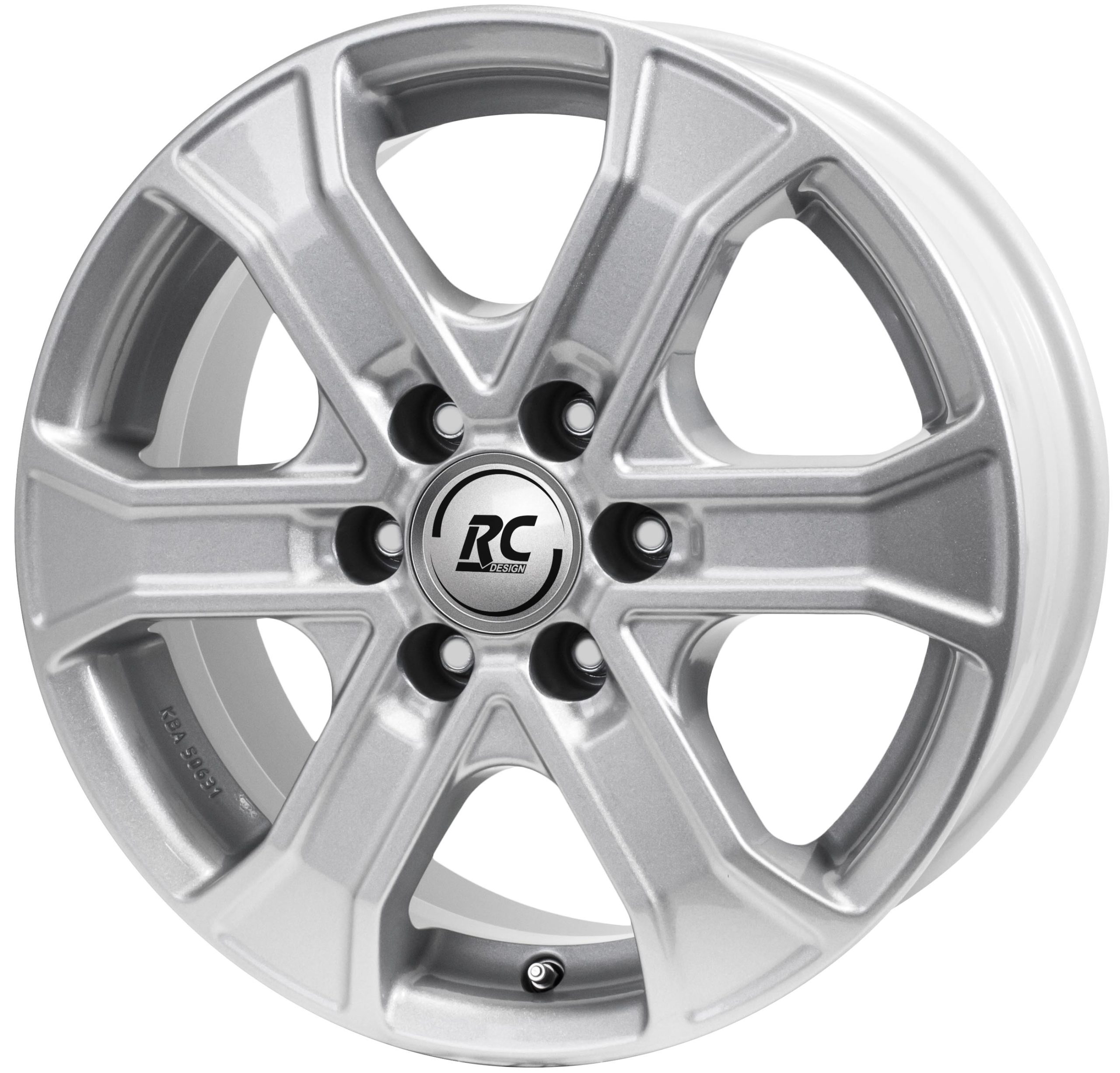 RCDesign RC31 16x7 ET45 6x114.3 Kristallsilber (KS)