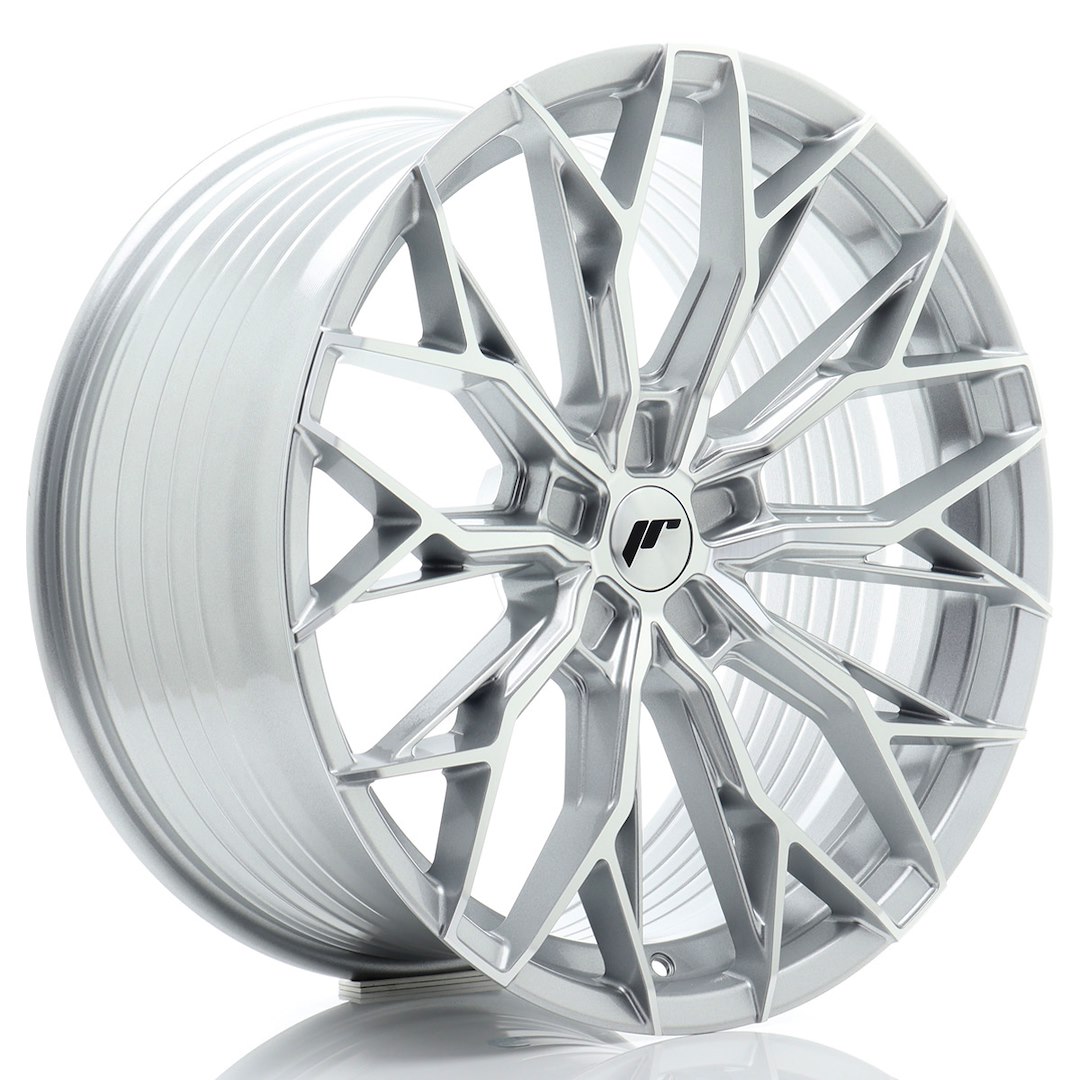 Japan Racing JR49 20x10 ET20-48 Argento Faccia Lavorata (ET e PCD liberamente selezionabili)