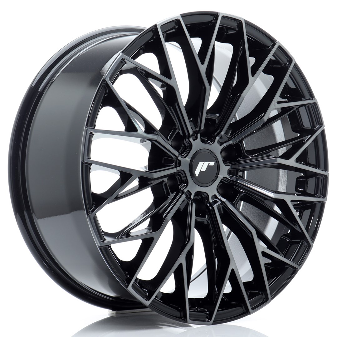 Japan Racing JRX12 20x9 ET20 6x139.7 Black Machined Tinted Face