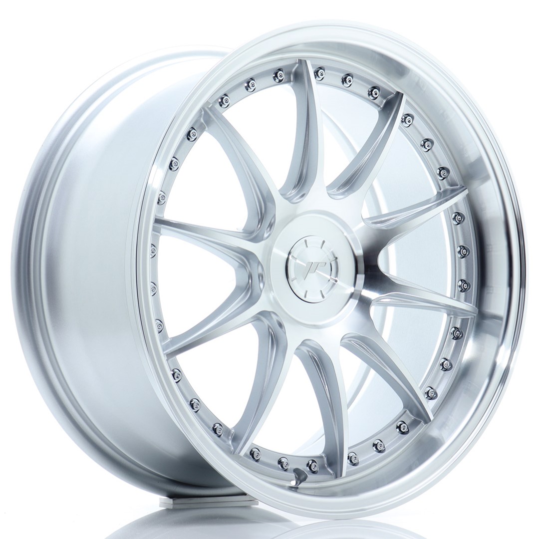 Japan Racing JR41 18x8.5 ET15-35 Blank (5H) Silver Machined Face