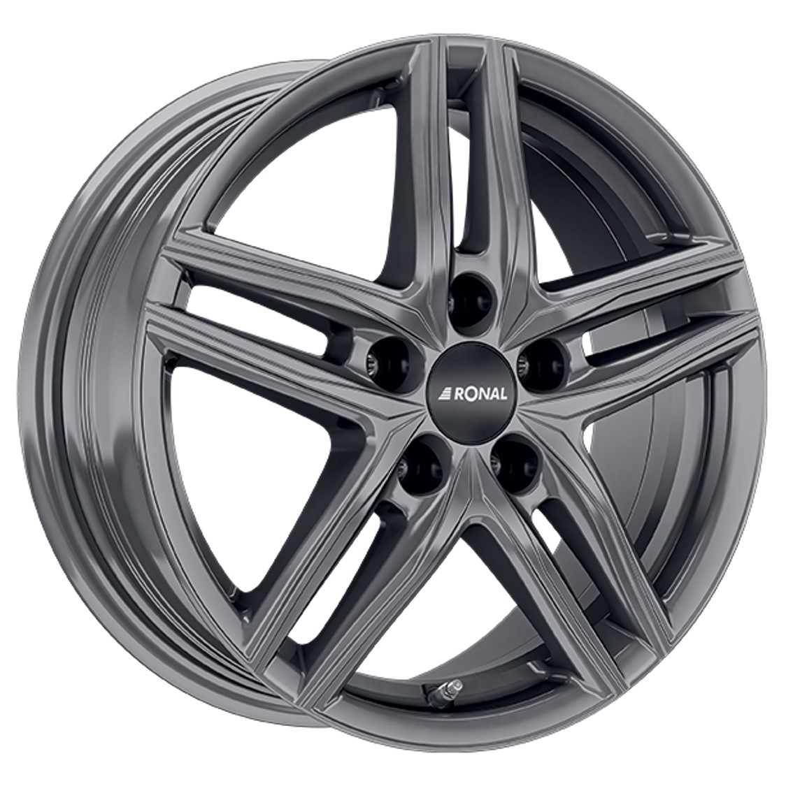 Ronal R65 19x8 ET50 5x108 Cerium Grey