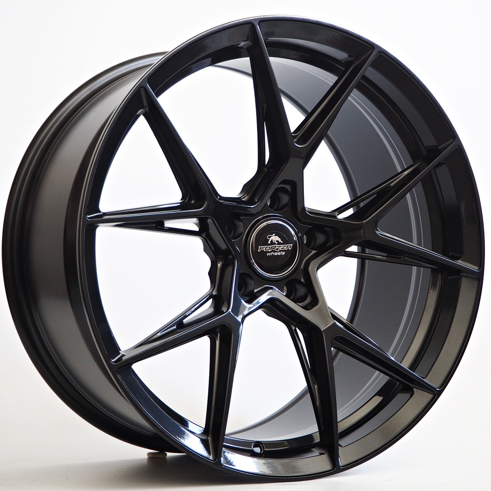 Forzza Wheels OREGON 20x10 ET37 5x120 Black Magic