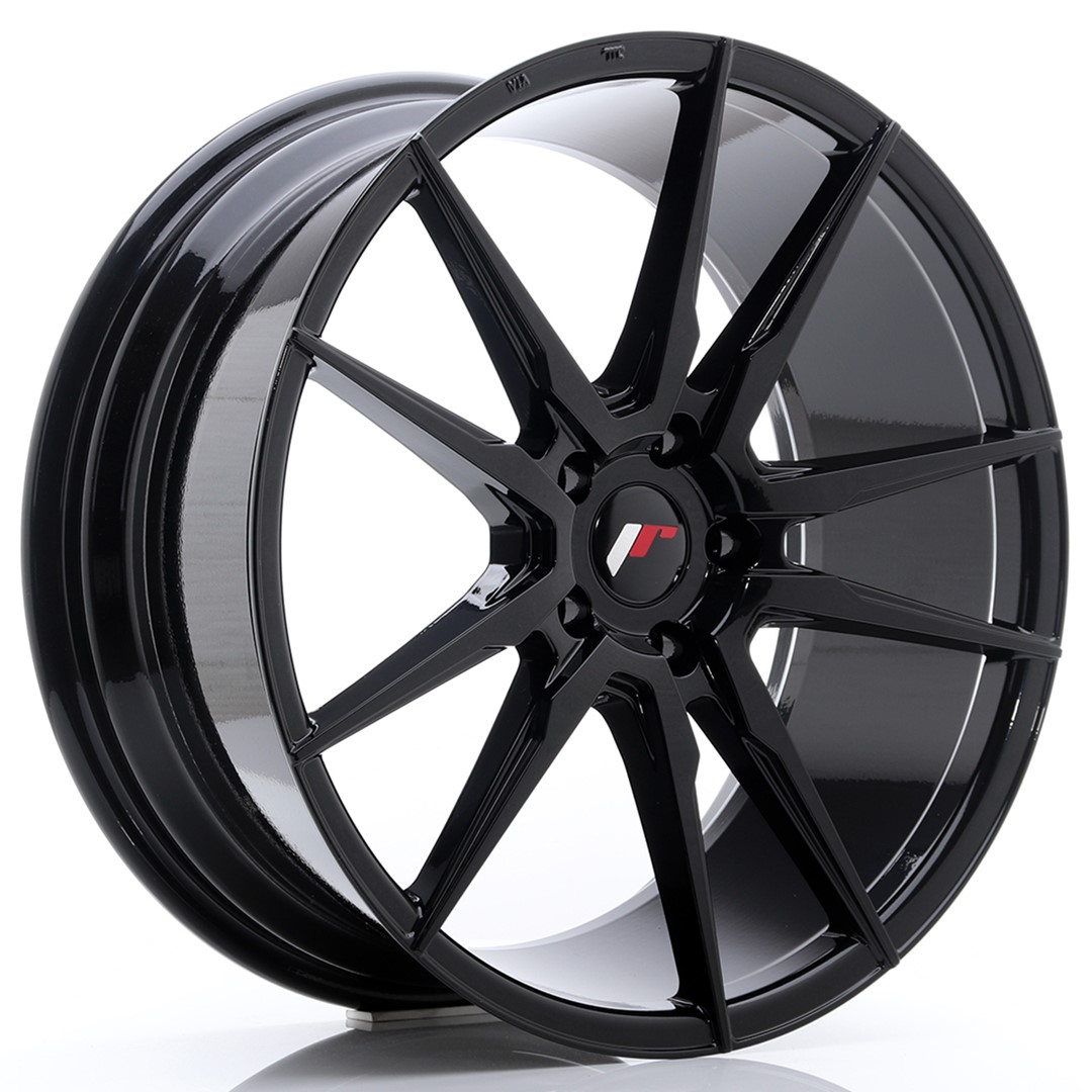 Japan Racing JR21 20x8.5 ET40 5x112 Glossy Black