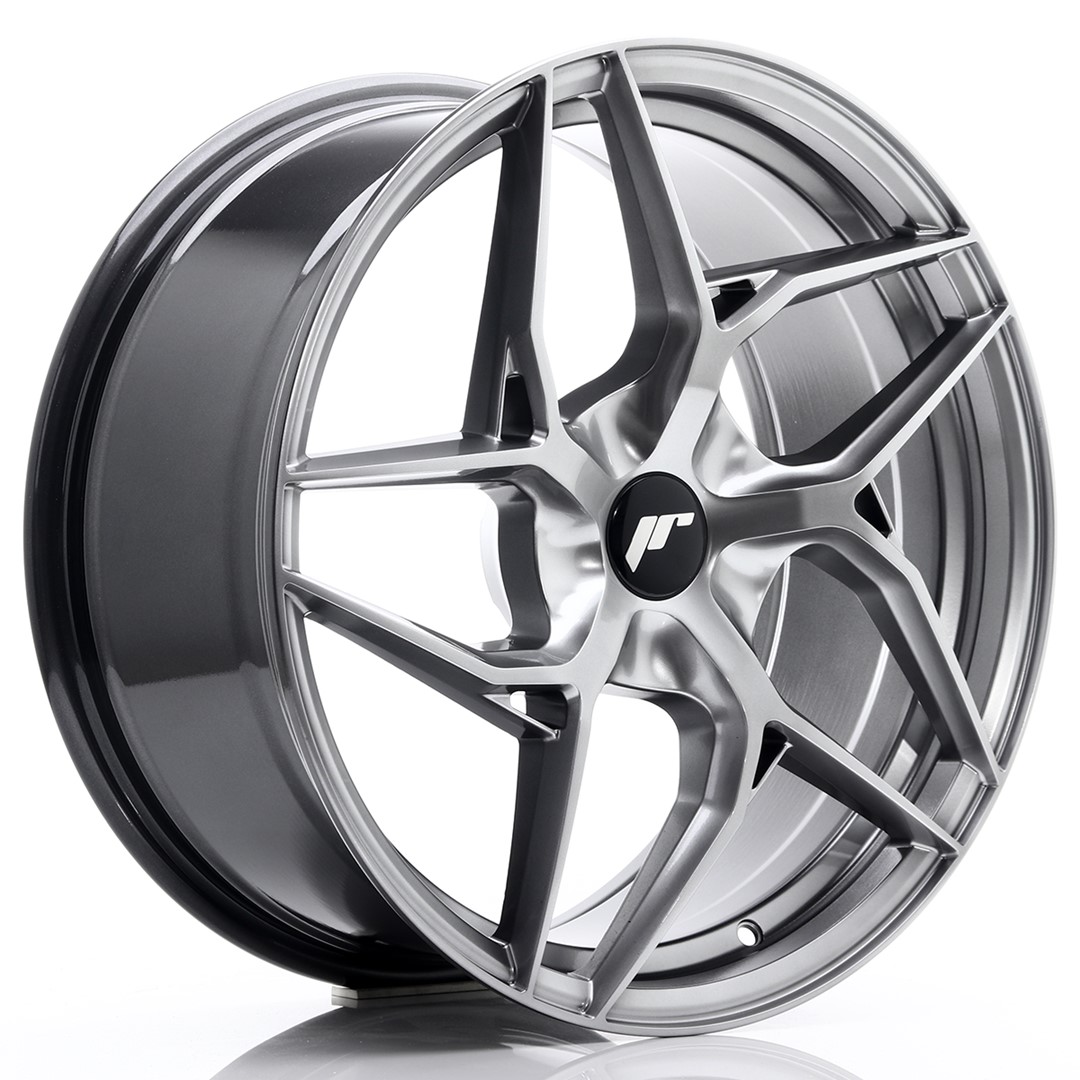 Japan Racing JR35 19x8.5 ET20-45 Hyper Black (ET et entraxe sélectionnables)