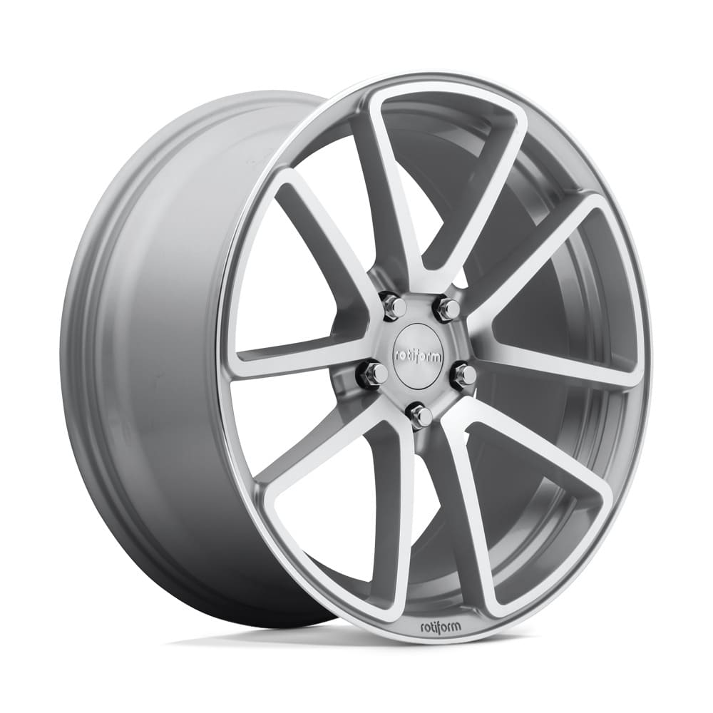 Rotiform SPF in Gloss Silver Machined Farbe