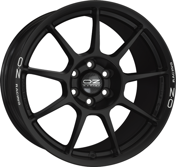 OZ CHALLENGE HLT 18x11 ET63 5x130 Matt Black White Lettering