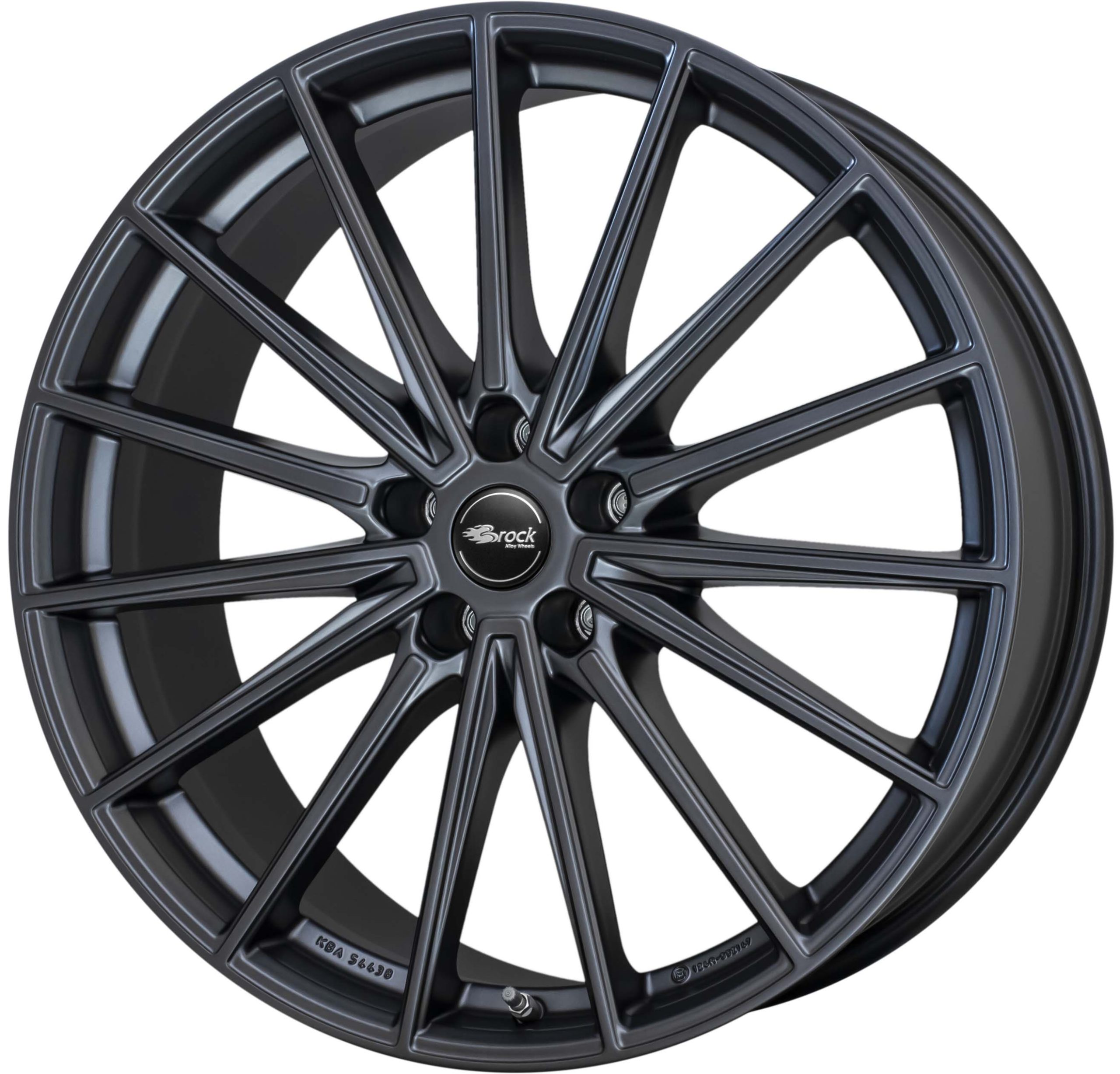 Brock B43 21x10.5 ET44 5x112 Cosmic Grey Matt (CGM)