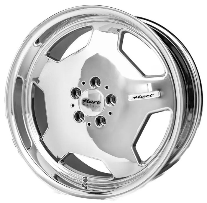 Hart HR85 19x8.5 ET35 5x112 Vacuum Chrome