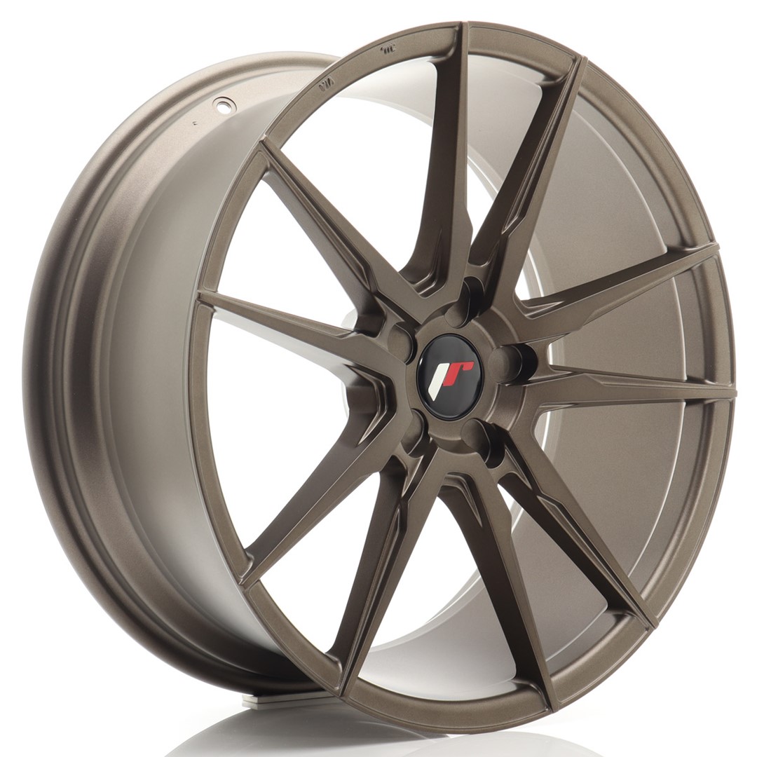 Japan Racing JR21 20x8.5 ET40 Blank (5H) Matt Bronze