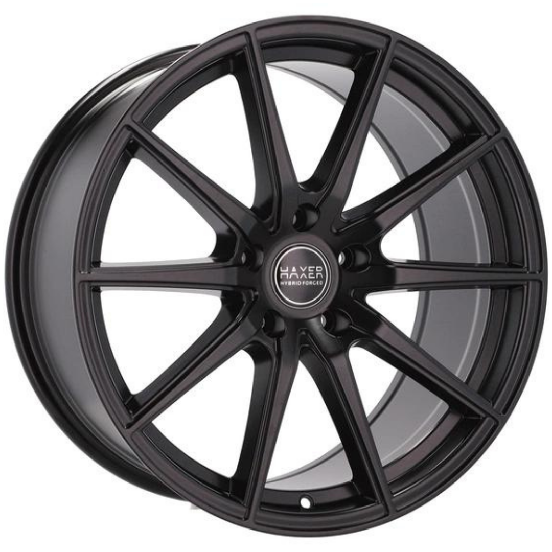 Haxer HX034 20x9 ET30 5x120 Black Half Matt