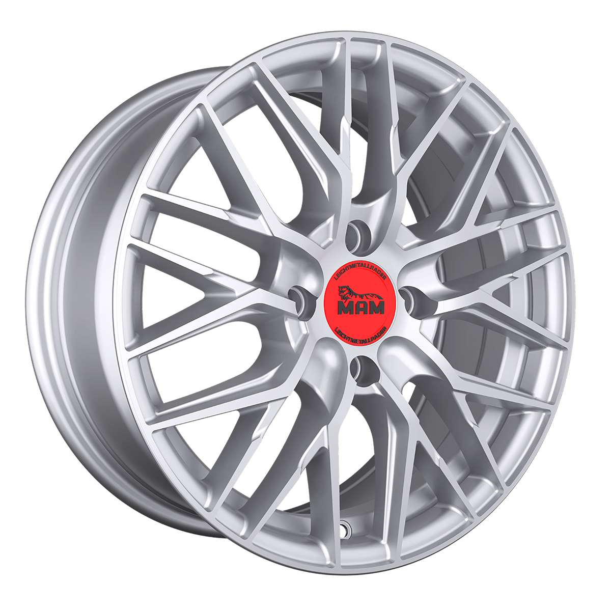 MAM Felgen RS4 16x7 ET20 4x108 Matt Silver Painted