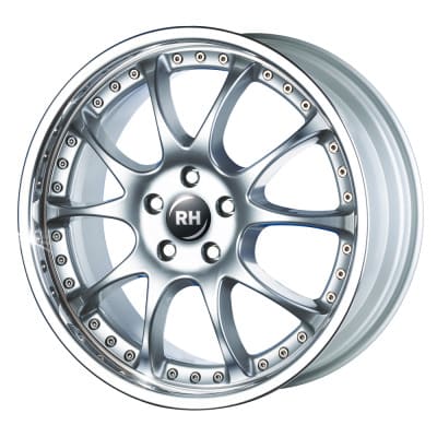 RH Alurad RMK Dynamik in Silber Horn Edelstahl Farbe