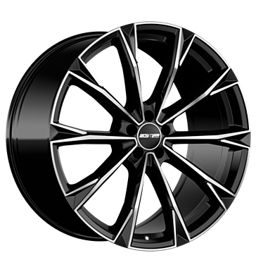 GMP TOTALE 19x8 ET35 5x112 Black Diamond Cut