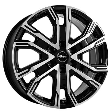 Brock MMDA08 20x8.5 ET40 6x139 Noir Brillant Poli (SGVP)