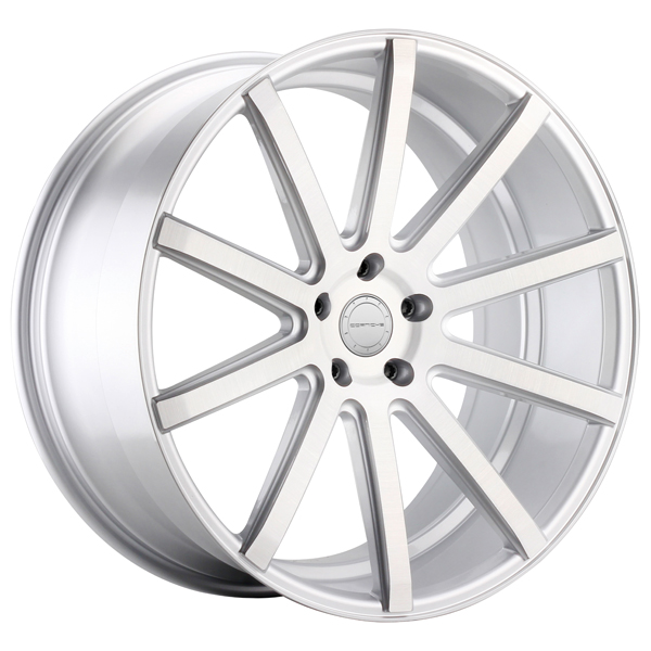 Corspeed DEVILLE 19x8.5 ET40 5x108 Silver-Brushed-Surface
