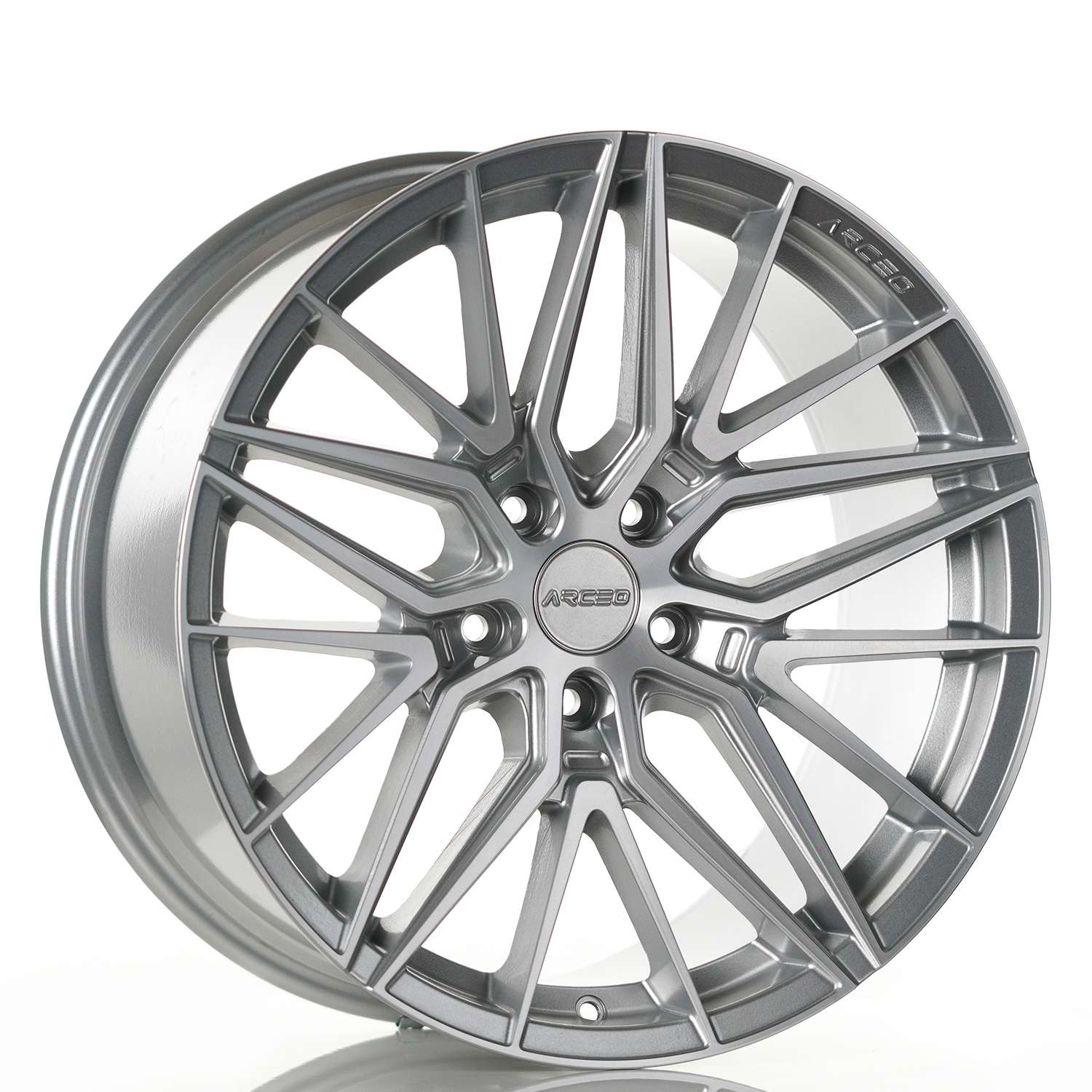 Arceo SEVILLA 19x8.5 ET35 5x114.3 Silver Diamond