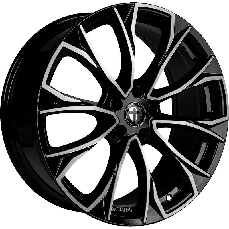 Tomason AR3 20x8.5 ET43 5x112 Black Diamond