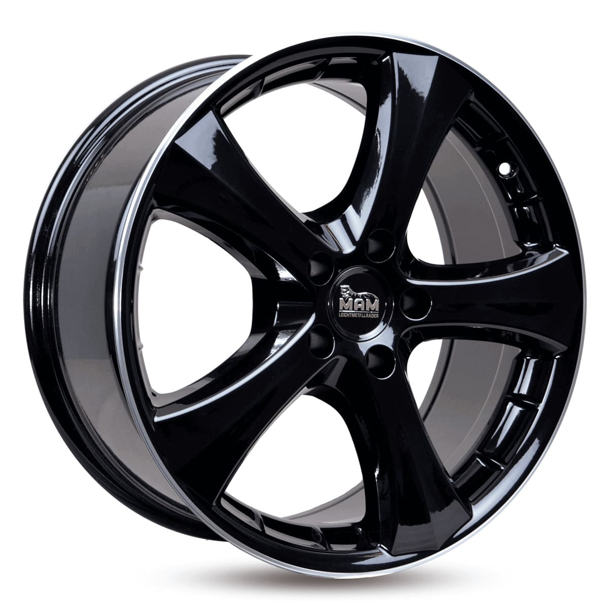 MAM W1N in Black Lip Polish Farbe